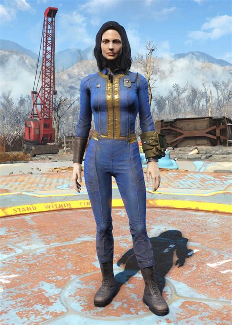 fallout 4 black vault suit|fallout 4 customizable vault suit.